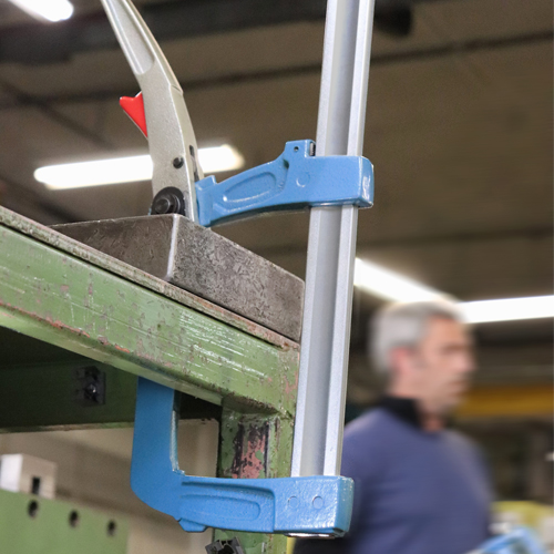 GRAMPO SARGENTO ABER. 40CM | URKO | 35X8MM | 130MM | PROF. 160MM ALAVANCA