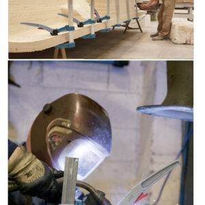 GRAMPO SARGENTO ABER. 40CM | URKO | 35X8MM | 130MM - Image 2