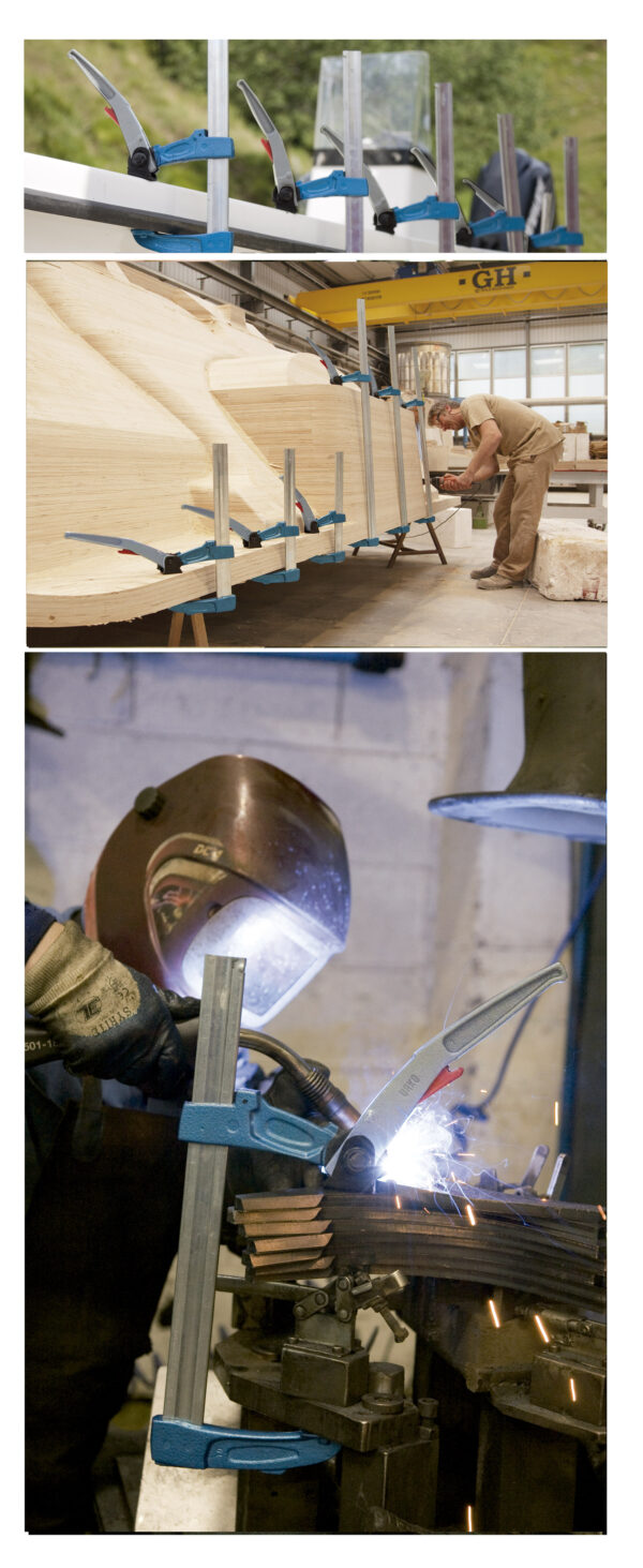 GRAMPO SARGENTO ABER. 40CM | URKO | 35X8MM | 130MM