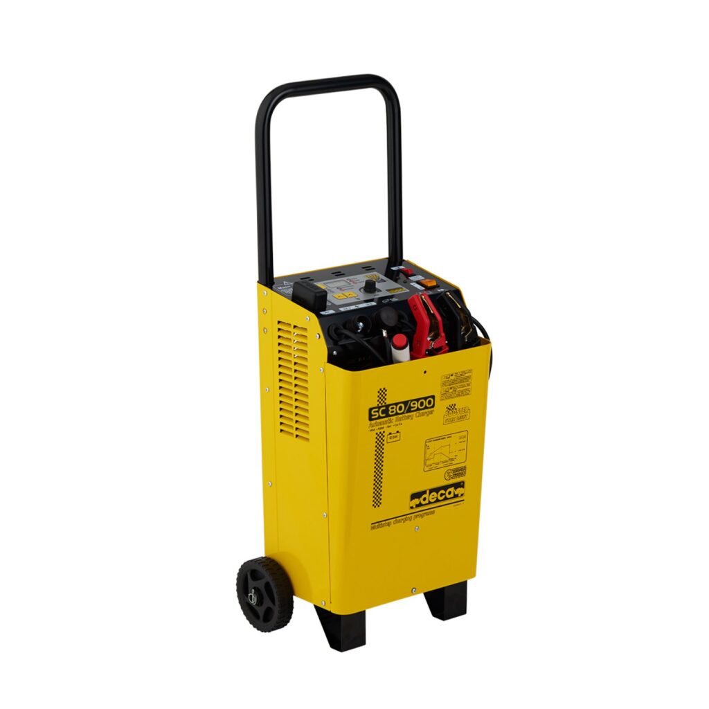 CARREGADOR DE BATERIAS AUTOMÁTICO 12/24V 80A BOOSTER 900A | TECH