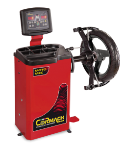 EQUILIBRADORA DE RODAS MOTAS 8-35 POL. 70KG 12/24V | TECH