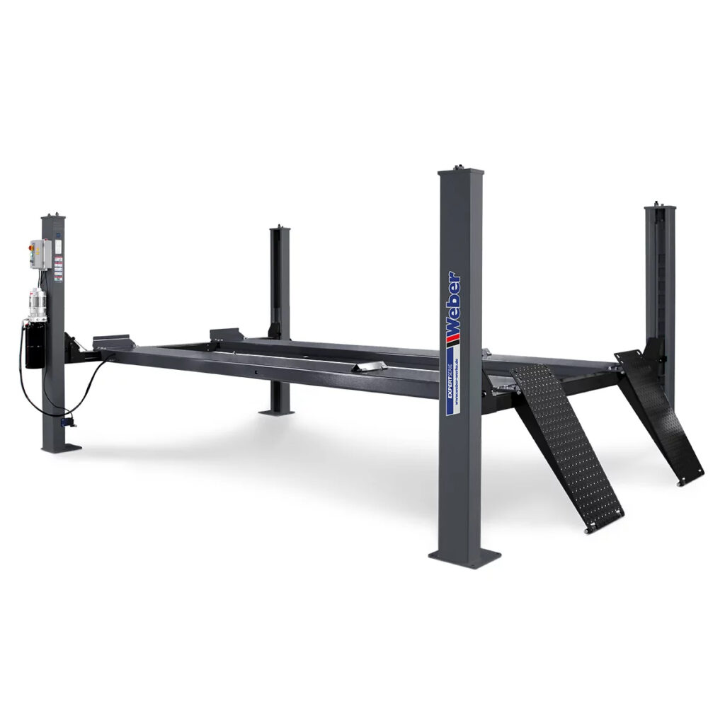 ELEVADOR DE 4 COLUNAS 6.4 TON 1850MM 400V | TECH