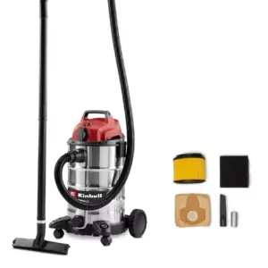 ASPIRADOR SÓLIDOS E LÍQUIDOS TC-VC 3055 S 30 L 900 W 190 MBAR | EINHELL