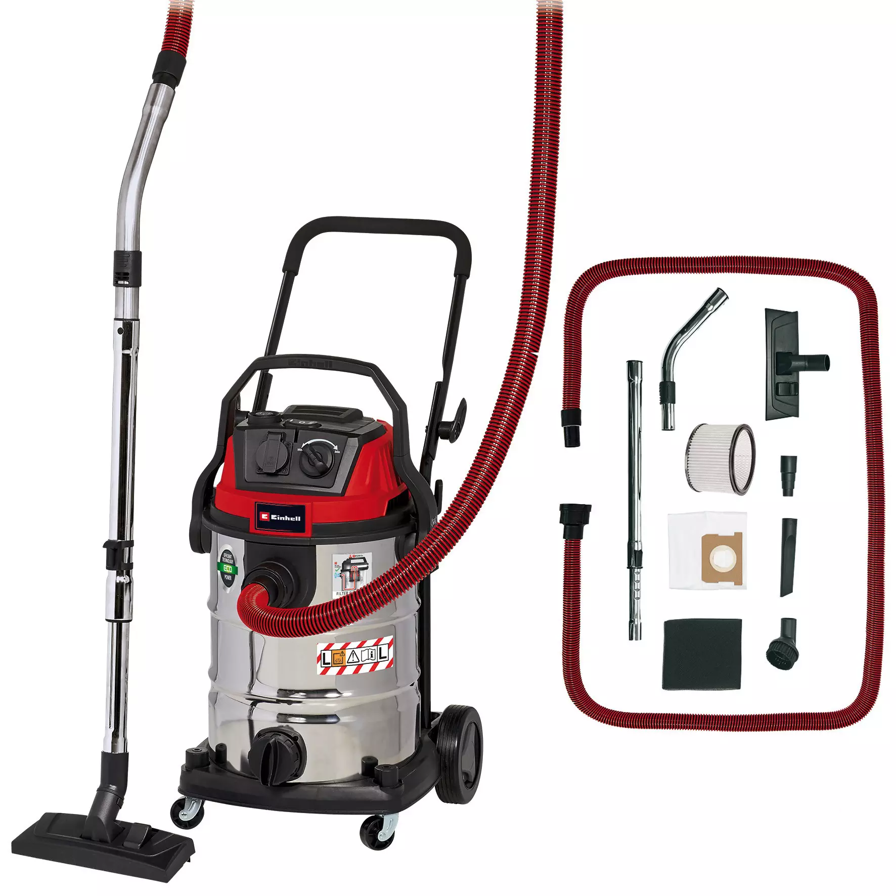 ASPIRADOR SÓLIDOS E LÍQUIDOS TE-VC 2230 SACL 30 L 1400 W 220 MBAR | EINHELL - Image 1