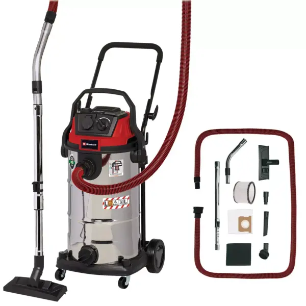 ASPIRADOR SÓLIDOS E LÍQUIDOS TE-VC 2340 SACL 1500 W 225 MBAR | EINHELL
