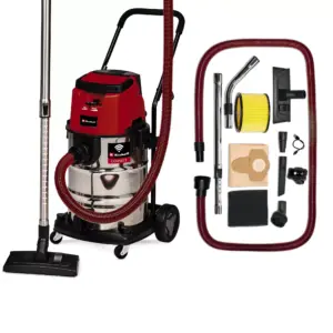 ASPIRADOR SÓLIDOS E LÍQUIDOS SEM FIO TP-VC 36/30 S AUTO-SOLO 30 L 150 MBAR | EINHELL