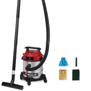 ASPIRADOR SÓLIDOS E LÍQUIDOS TC-VC 1240 S 12 L 950 W 180 MBAR | EINHELL