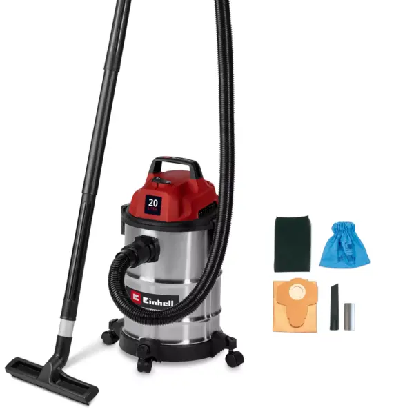ASPIRADOR SÓLIDOS E LÍQUIDOS TC-VC 2045 S 20 L 900 W 180 MBAR | EINHELL