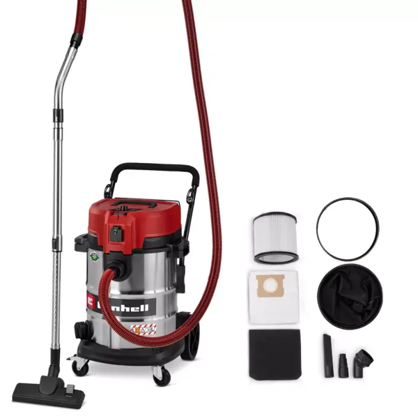 ASPIRADOR SÓLIDOS E LÍQUIDOS TE-VC 5090 SACL 50 L 1300 W 230 MBAR | EINHELL