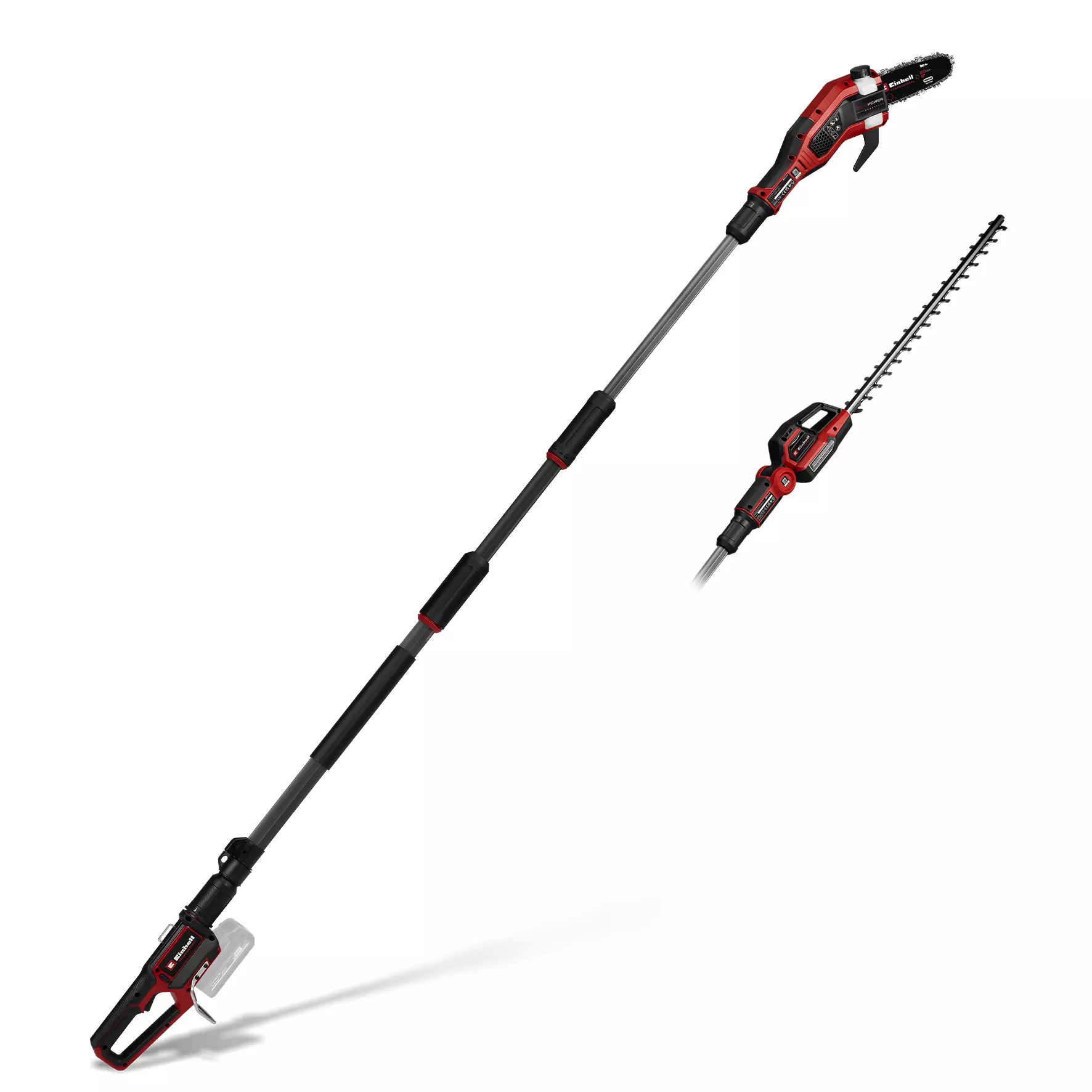 CORTA-SEBES E ELECTROSSERRA C/BRAÇO EXTENSIVEL GP- HC 18/5020 LI T BL-SOLO | EINHELL - Image 1