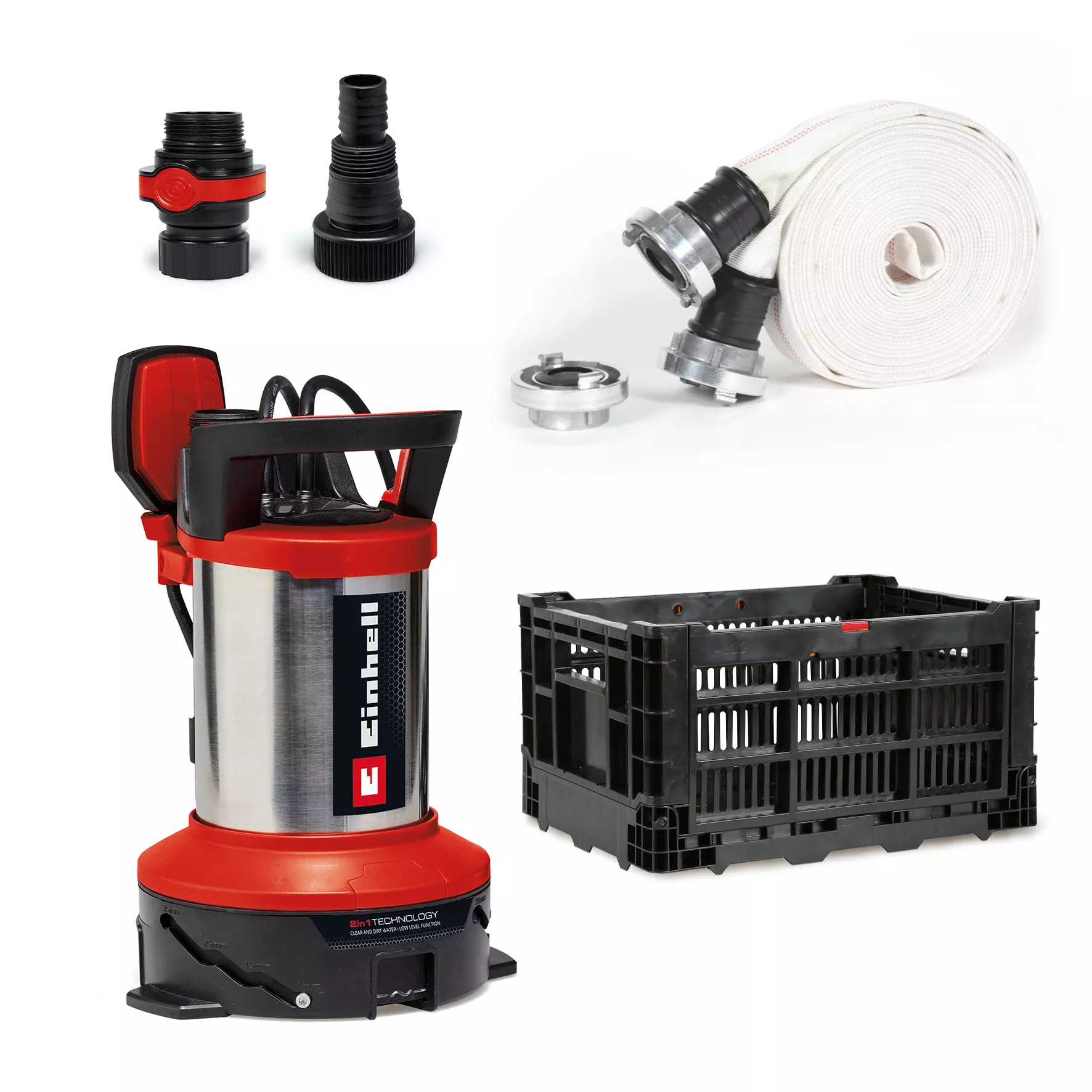 BOMBA SUBMERSÍVEL ÁGUAS RESIDUAIS GE-DP 7535 N LL ECO 750 W | EINHELL - Image 1