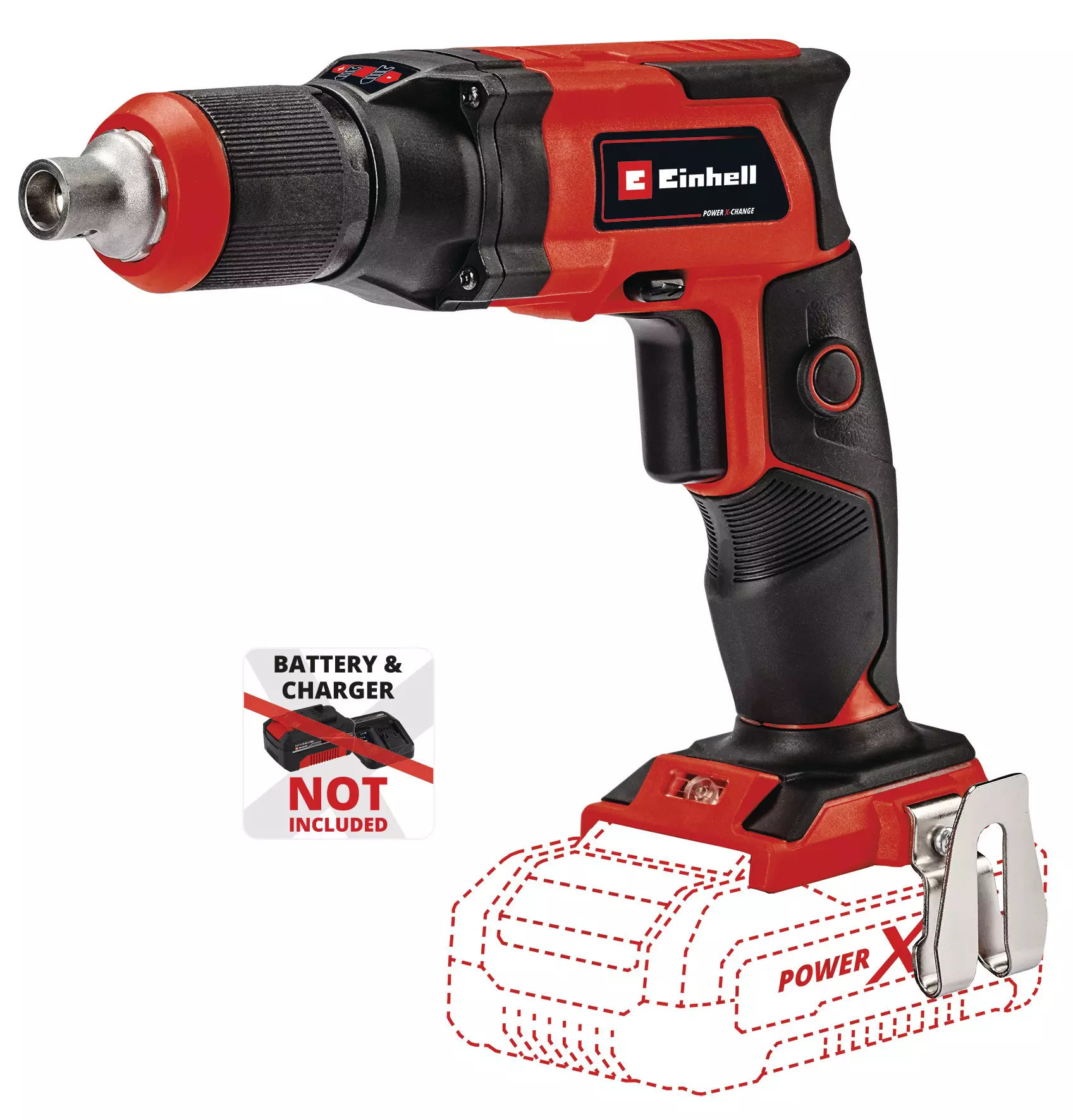 APARAFUSADORA PLACAS GESSO TE-DY 18 LI-SOLO | EINHELL - Image 1