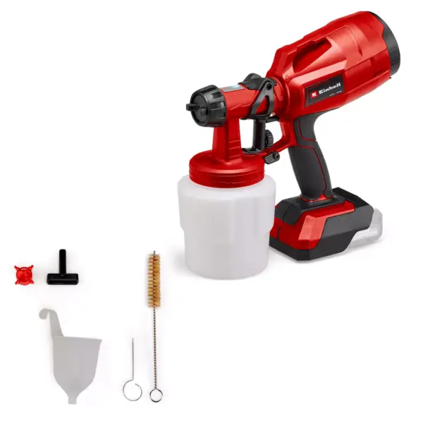 PISTOLA DE PINTURA 18V TC-SY 18 LI-SOLO 800 ML | EINHELL