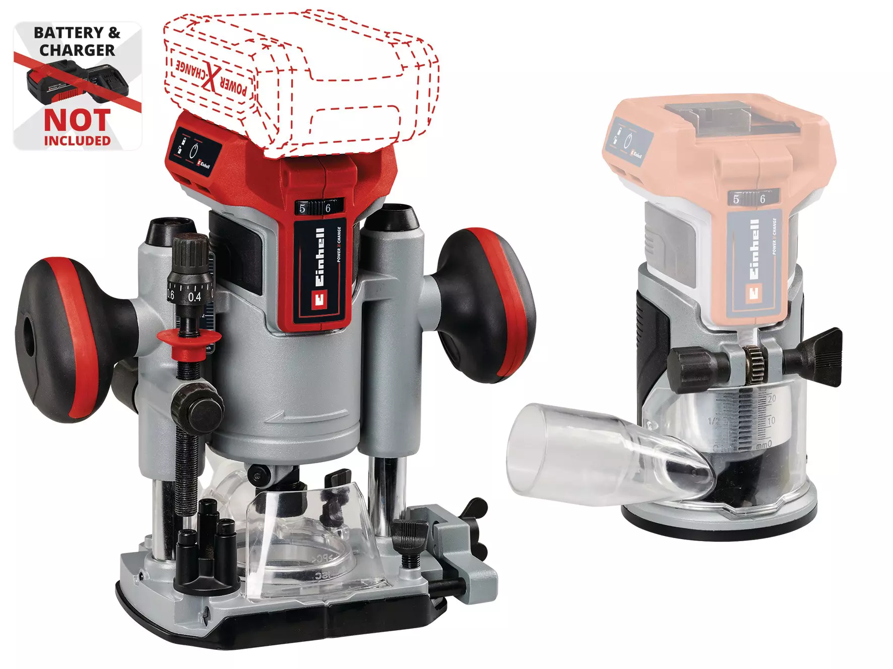 TUPIA TP-RO 18 SET LI BL-SOLO | EINHELL - Image 1