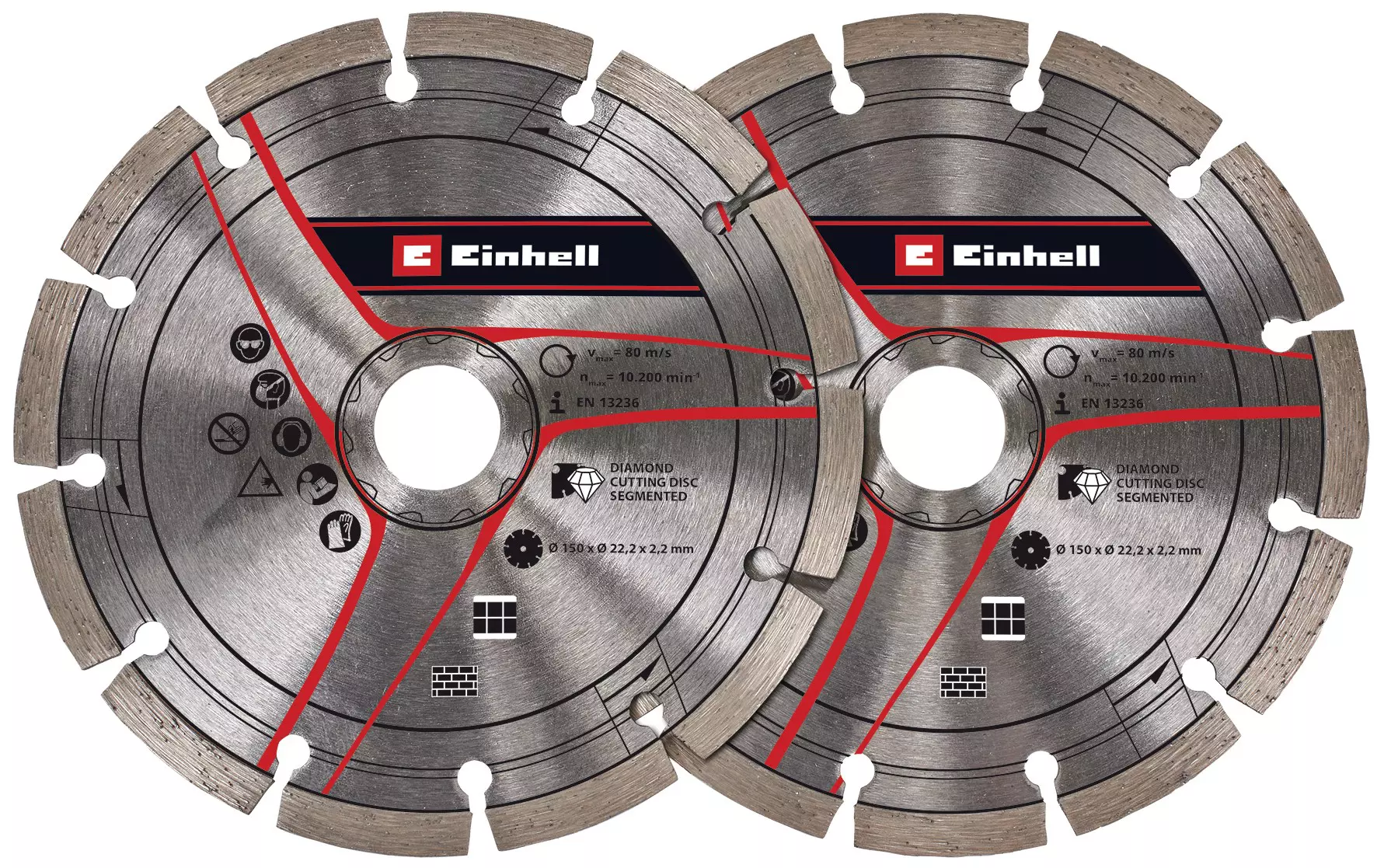 KIT DISCOS PARA ROÇADORAØ150 | EINHELL - Image 1