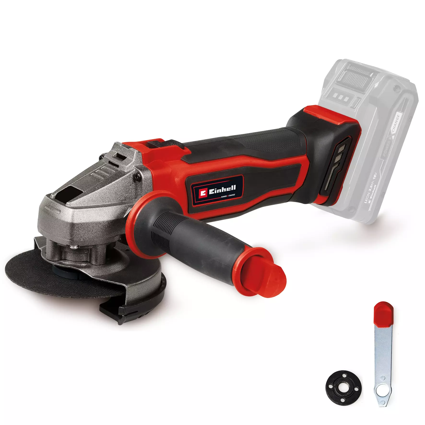 REBARBADORA SEM FIO SEM BATERIAERIA TE-AG 18/115-2 LI-SOLO 115 MM | EINHELL - Image 1