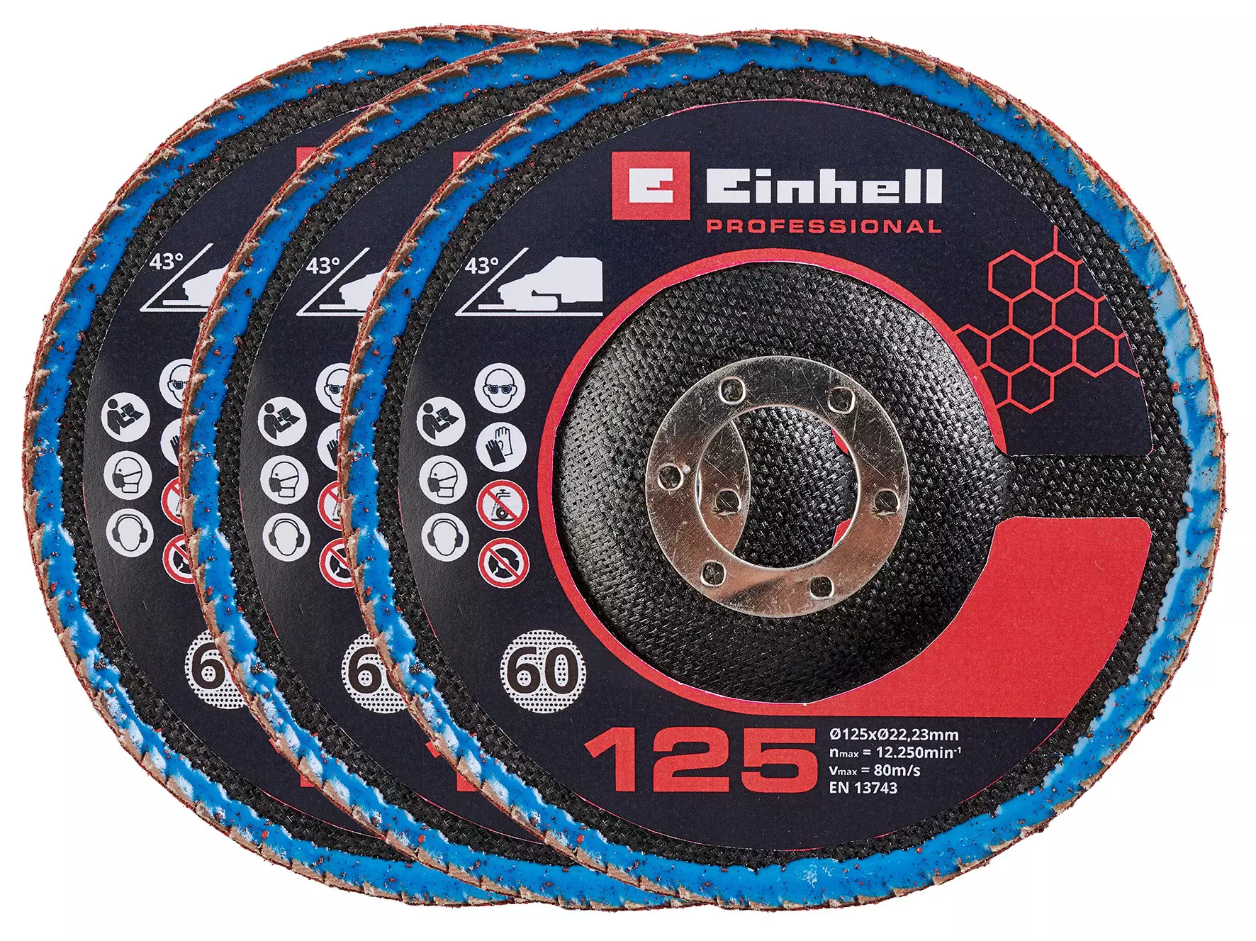 3 DISCOS LÂMINAS 125MM | EINHELL - Image 1