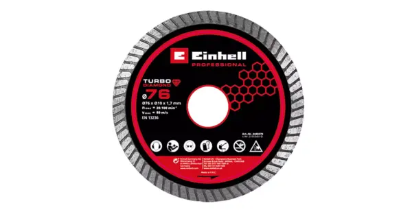 DISCO DE CORTE DIA 76X1.8 | EINHELL