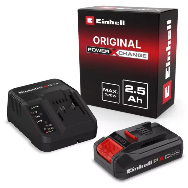 18V 2.5AH PXC STARTER KIT | EINHELL
