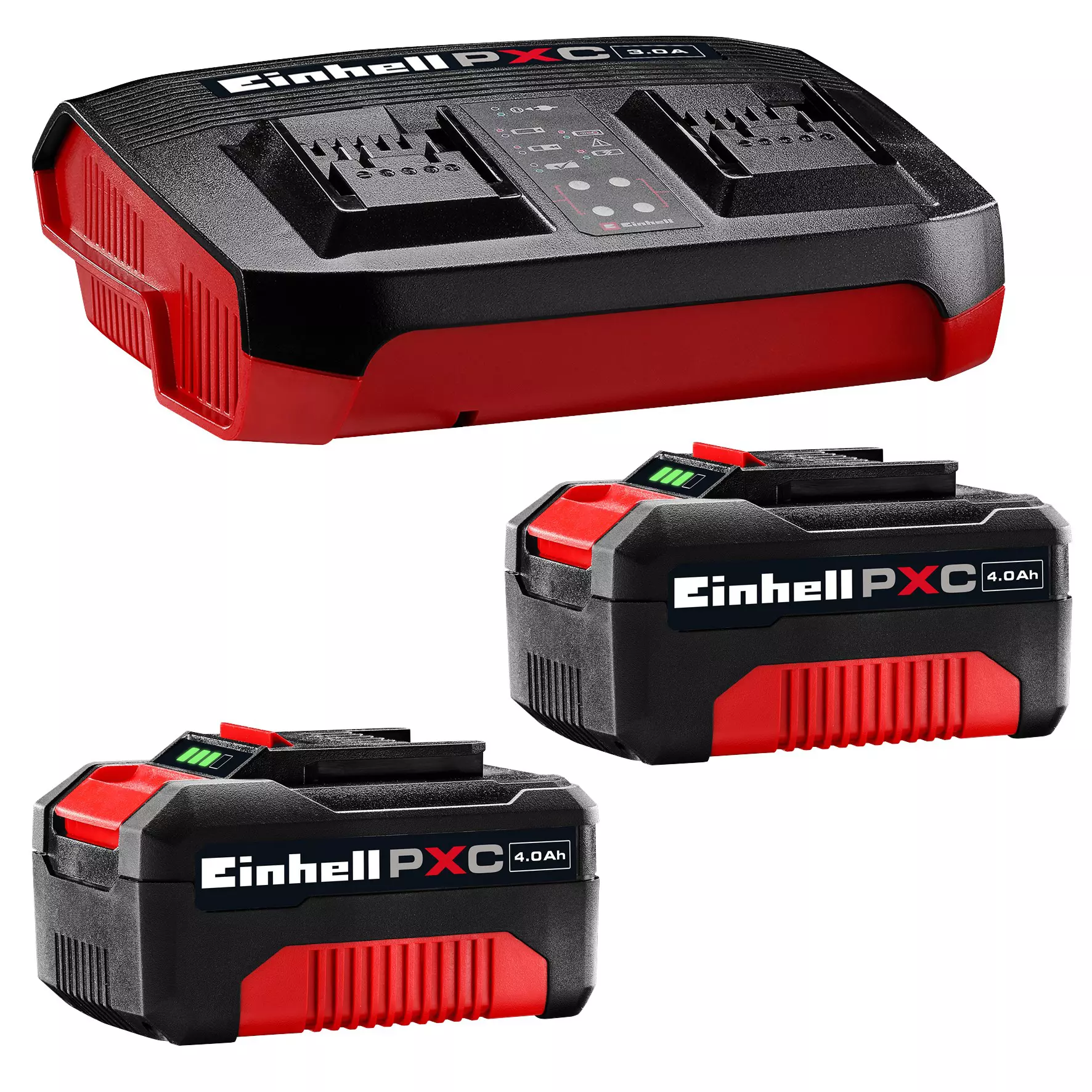 2X 4.0AH & TWINCHARGER KIT | EINHELL - Image 1