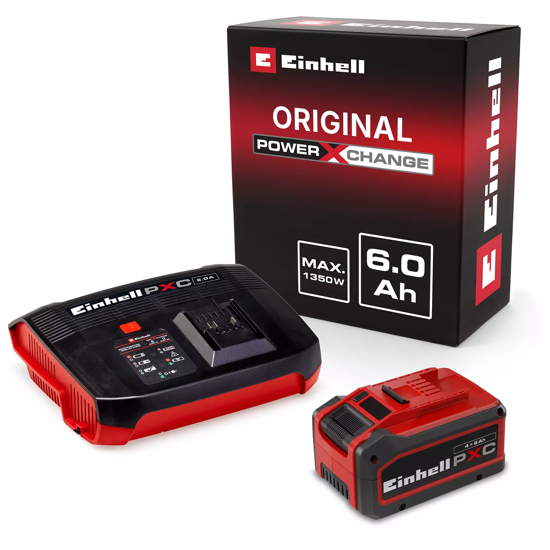 18V 4-6AH & 6A BOOSTCHARGER 6000 MAH | EINHELL - Image 1