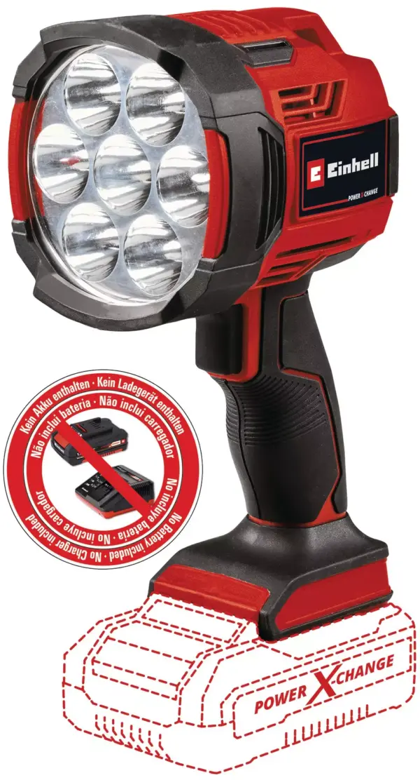 LANTERNA SEM FIOS 18V TE-CL 18/2500 LIAC-SOLO | EINHELL