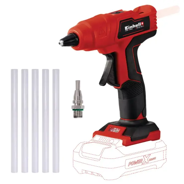 PISTOLA COLAR SEM FIOS TE-CG 18 LI-SOLO | EINHELL