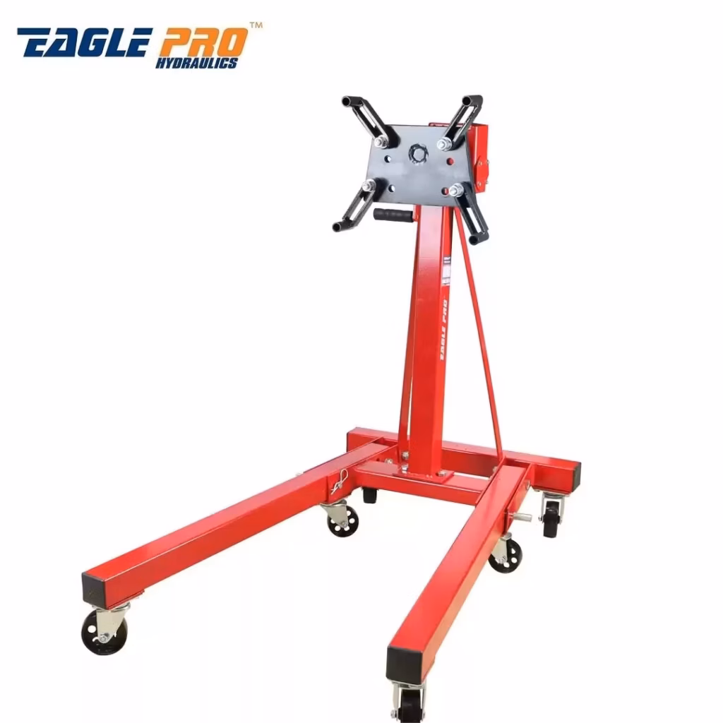 SUPORTE DE MOTOR DOBRÁVEL 567KG CABEÇA ROTATIVA 360 GRAUS | TECH