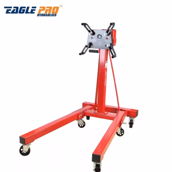 SUPORTE DE MOTOR DOBRÁVEL 567KG CABEÇA ROTATIVA 360 GRAUS | TECH