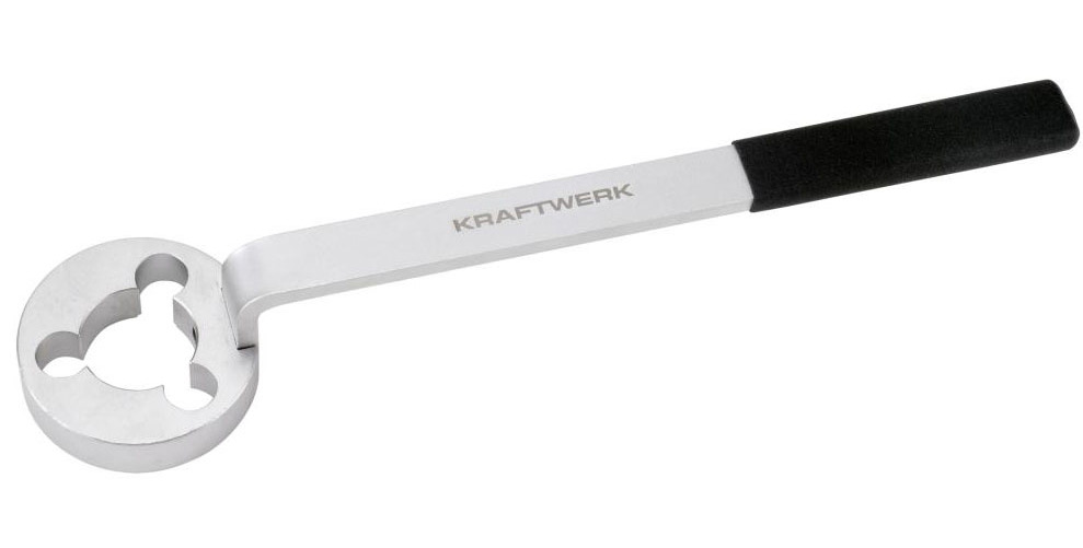 CHAVE DE BLOQUEIO PARA POLIAS DE BOMBA DE ÁGUA 300 MM | KRAFTWERK - Image 1