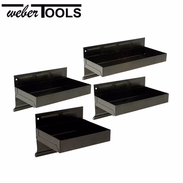 CONJUNTO DE PRATELEIRAS MAGNÉTICAS 4 PEÇAS | TECH