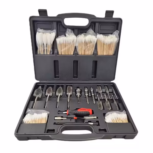 KIT LIMPEZA DE INJETORES COM ESCOVAS E VARETAS | TECH