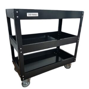 CARRO DE OFICINA 3 PRATELEIRAS 835X410X815 MM | TECH