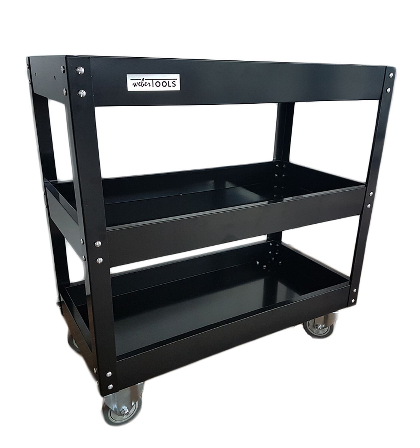 CARRO DE OFICINA 3 PRATELEIRAS 835X410X815 MM | TECH - Image 1