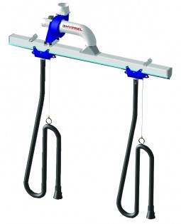 CARRIL DE EXTRACÇÃO DE FUMOS 2 CARROS 12M TUBO 100MM | TECH