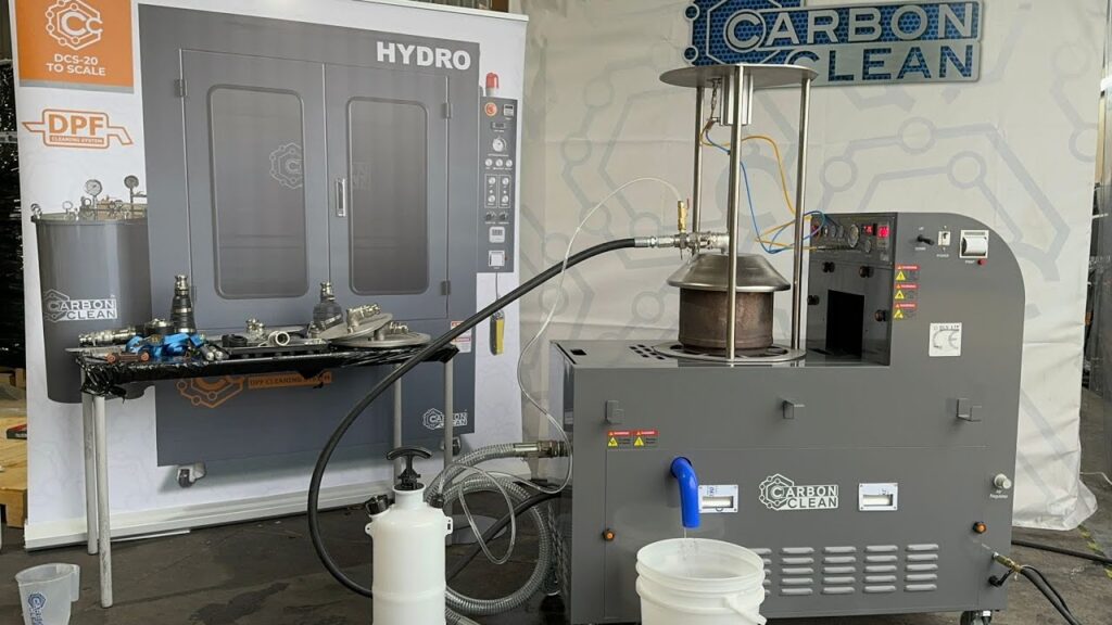 MÁQUINA LIMPEZA DPF DCS17 30L 220V 2-6 BAR | CARBON CLEAN