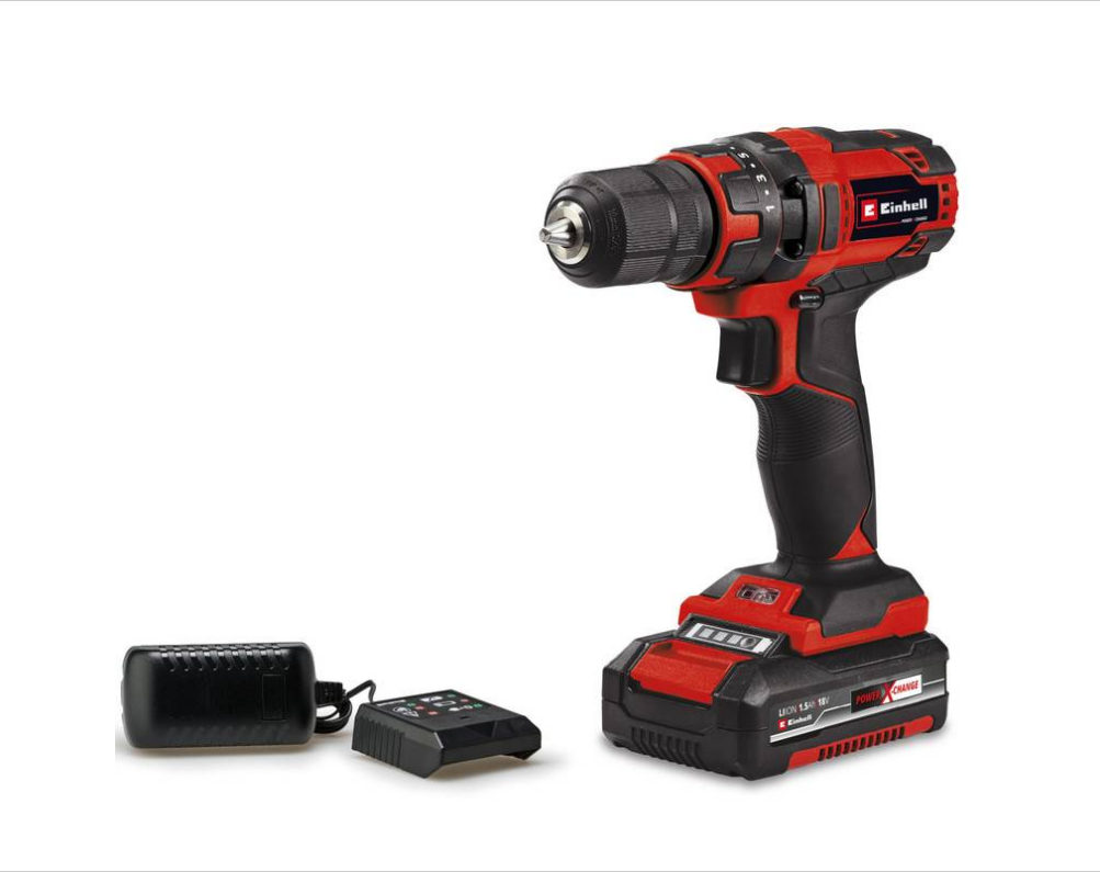 BERBEQUIM SEM FIO TC-CD 18/35-2 LI (1X1.5 AH) 18 V 1500 MAH | EINHELL - Image 1
