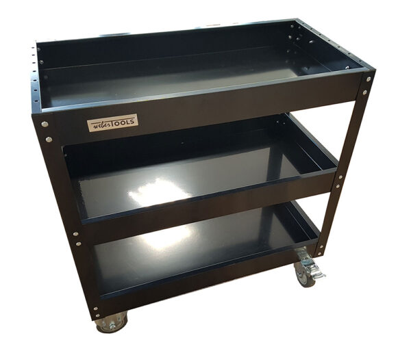 CARRO DE OFICINA 3 PRATELEIRAS 835X410X815 MM | TECH