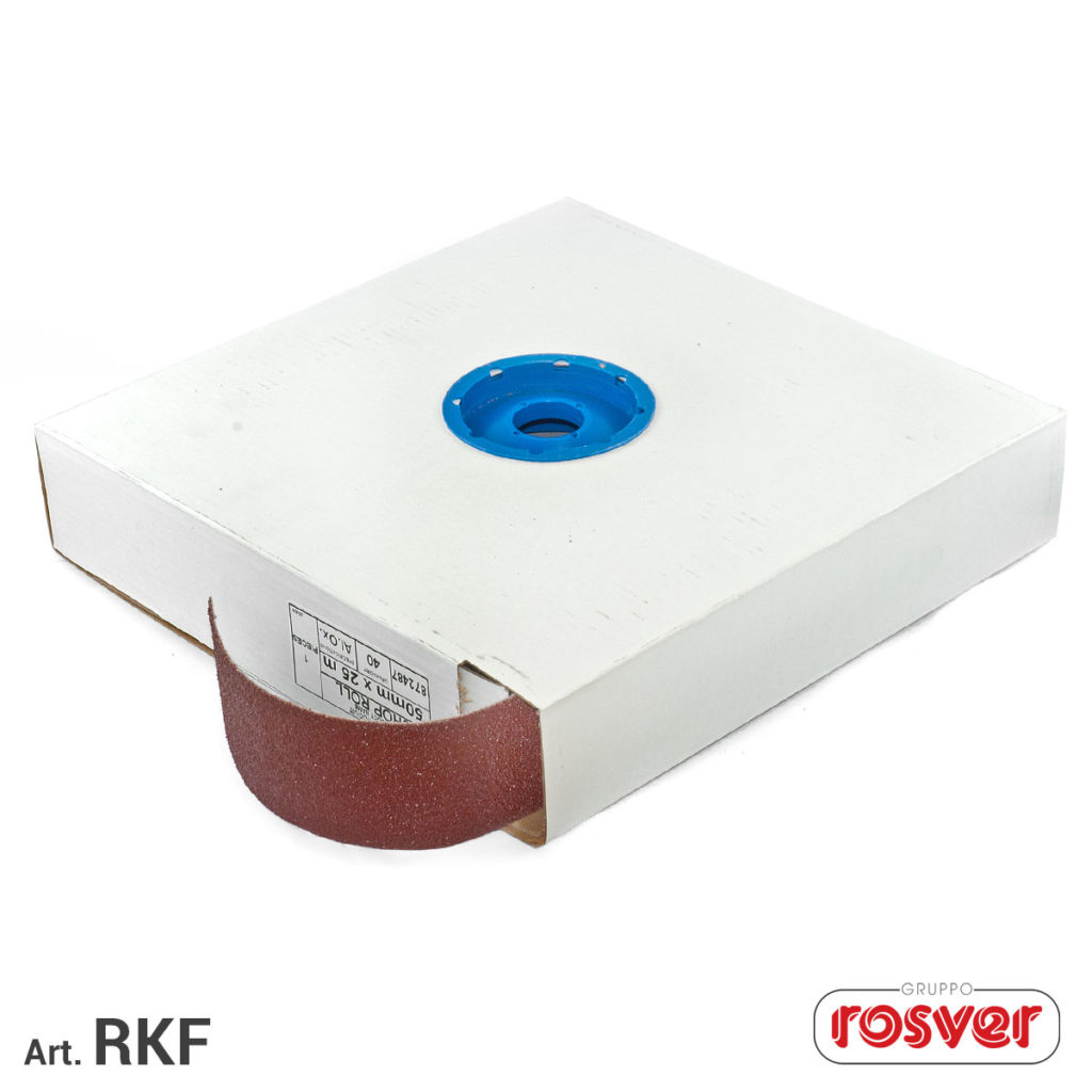 ROLO DE LIXA EM CAIXA 115 x 25 mm | ROSVER - Image 1