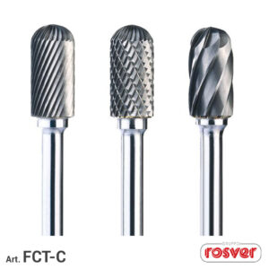 FRESA DE CARBONETO DE TUNGSTÉNIO FORMA C 16 x 25 x 6 mm | ROSVER