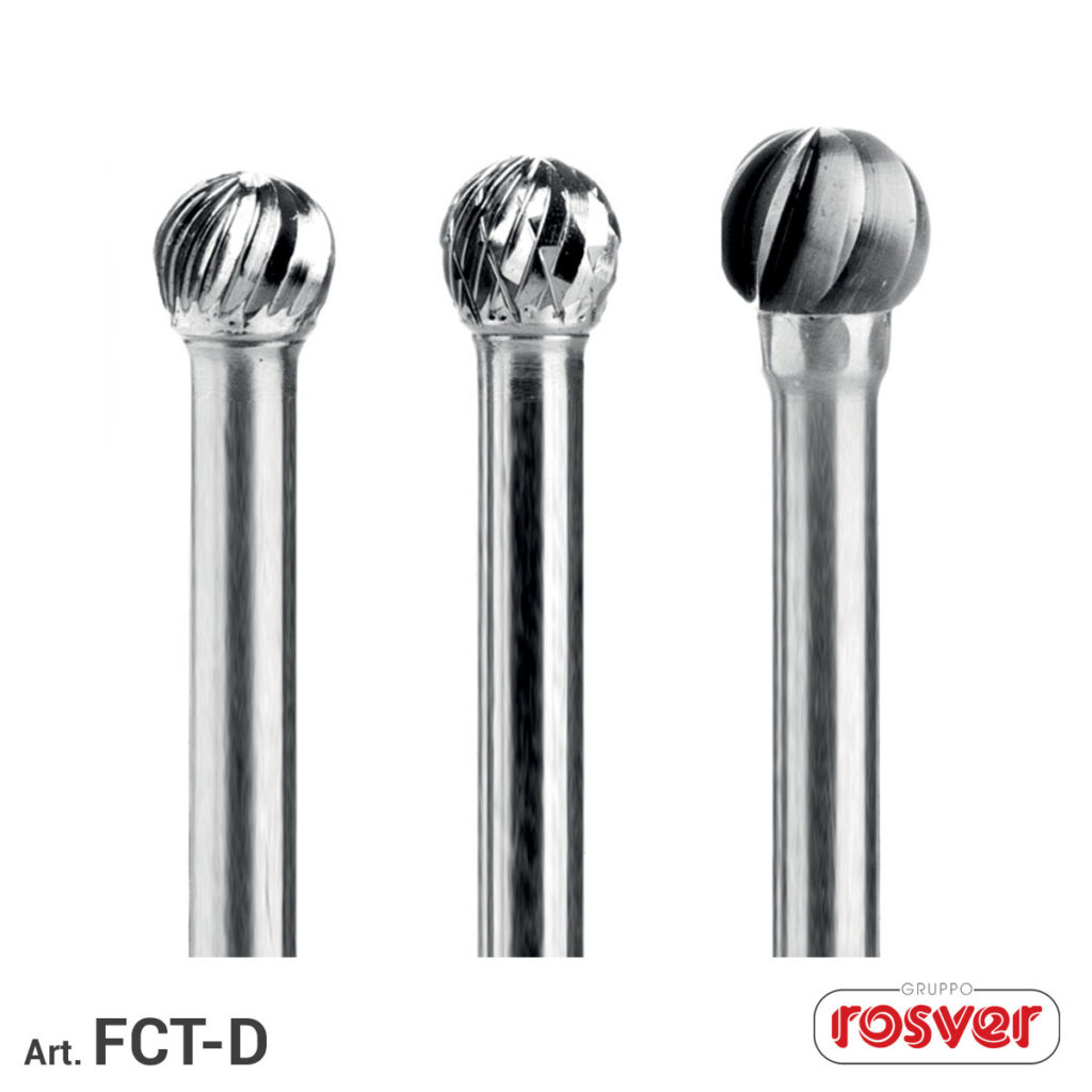 FRESA DE CARBONETO DE TUNGSTÉNIO FORMA D 19 x 18 x 6 mm | ROSVER - Image 1