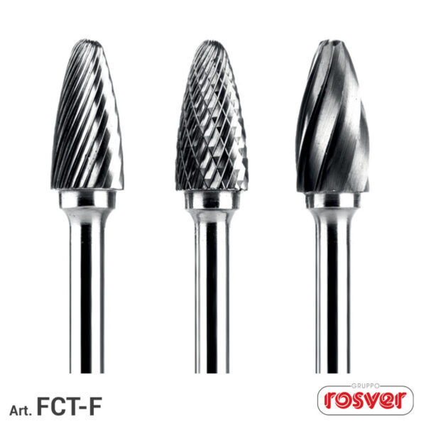 FRESA DE CARBONETO DE TUNGSTÉNIO FORMA F 19 x 25 x 6 mm | ROSVER