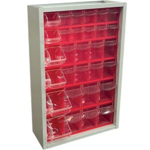 EXPOSITOR MULTICAIXAS PARA PEÇAS PEQUENAS 665 x 1030 x 250 mm | DERBY
