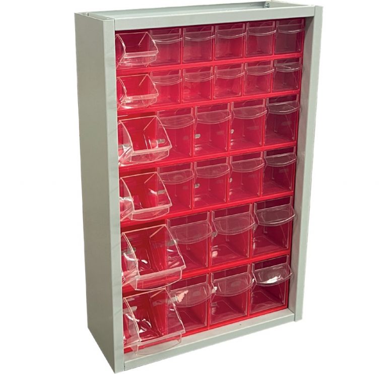 EXPOSITOR MULTICAIXAS PARA PEÇAS PEQUENAS 665 x 1030 x 250 mm | DERBY - Image 1