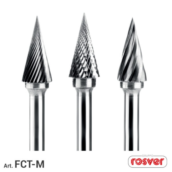 FRESA DE CARBONETO DE TUNGSTÉNIO FORMA M 16 x 25 x 6 mm | ROSVER