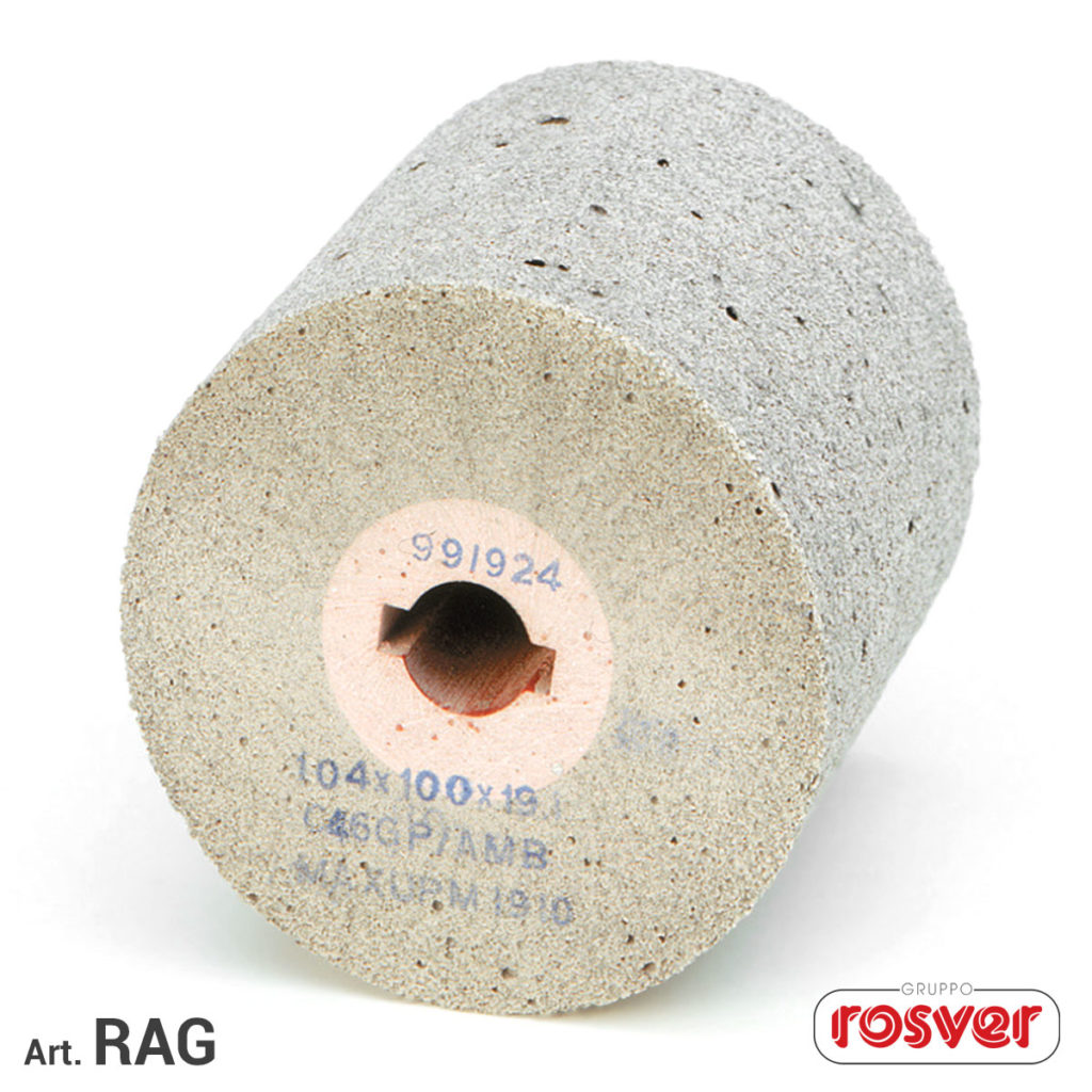 LAMELA BORRACHA ABRASIVA 110 x 100 x 19.1 mm | ROSVER - Image 1