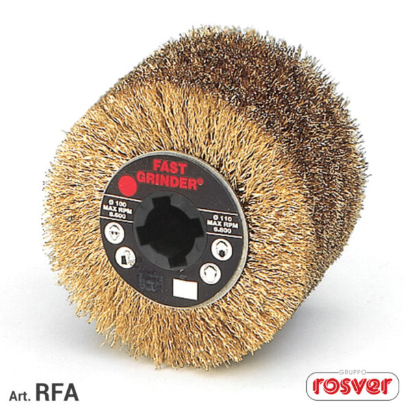 LAMELA EM ARAME LATONADO 100 x 100 x 19.1 mm | ROSVER