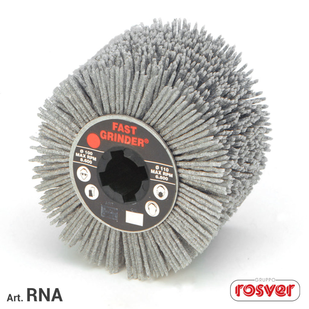 LAMELA EM NYLON ABRASIVO 100 x 100 x 19.1 mm | ROSVER - Image 1