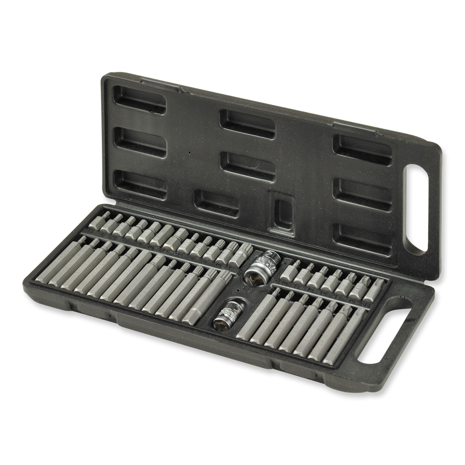 MALA 40 BITS HEX TORX XZN 10 MM 3/8 E 1/2 POL. | MUNDIAL - Image 1