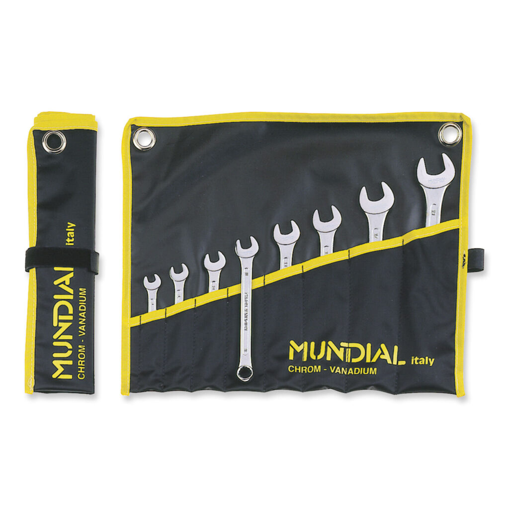 CONJUNTO 8 CHAVES COMBINADAS EM BOLSA 8 A 19 MM | MUNDIAL